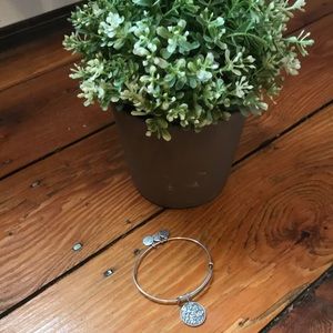 Alex and Ani Aunt Bangle- Silver